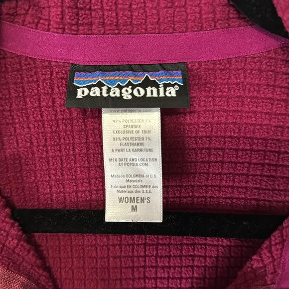 Women’s M Magenta Patagonia Jacket - Picture 5 of 6